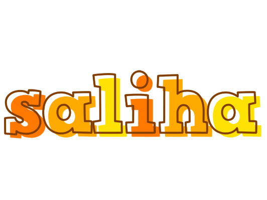 Saliha desert logo