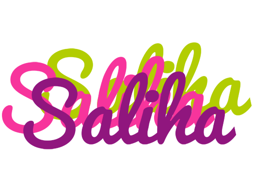Saliha flowers logo