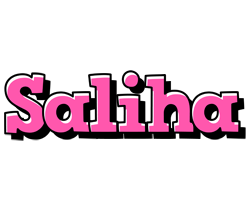 Saliha girlish logo