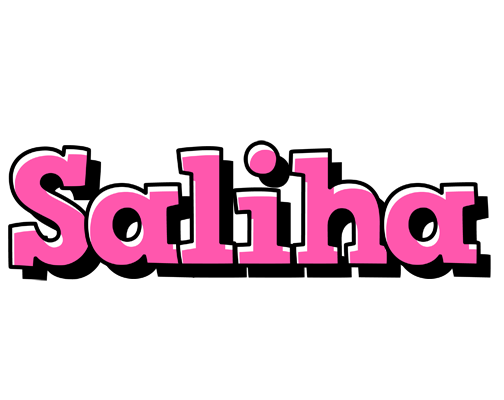 Saliha girlish logo