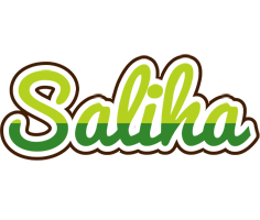 Saliha golfing logo