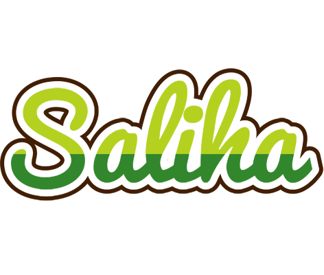 Saliha golfing logo