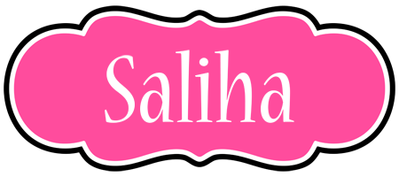 Saliha invitation logo