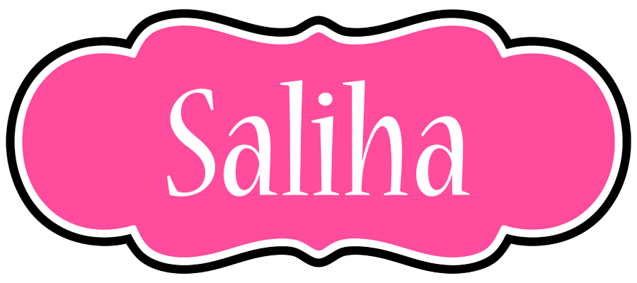 Saliha invitation logo