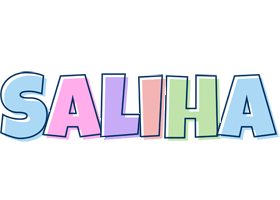 Saliha pastel logo