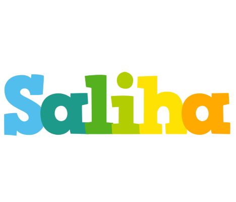 Saliha rainbows logo