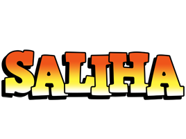 Saliha sunset logo