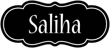 Saliha welcome logo