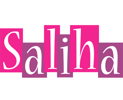 Saliha whine logo