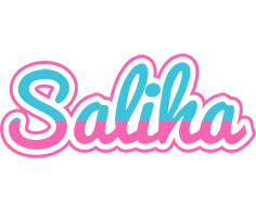 Saliha woman logo