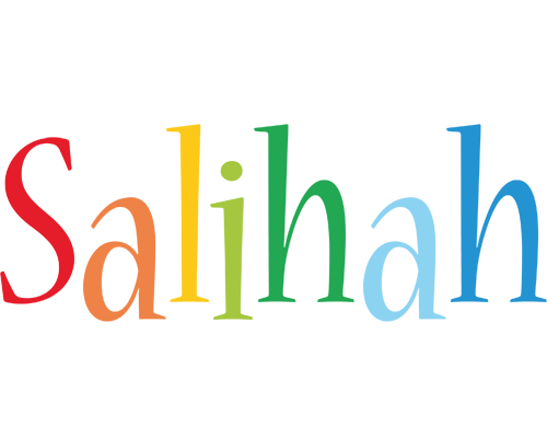 Salihah birthday logo