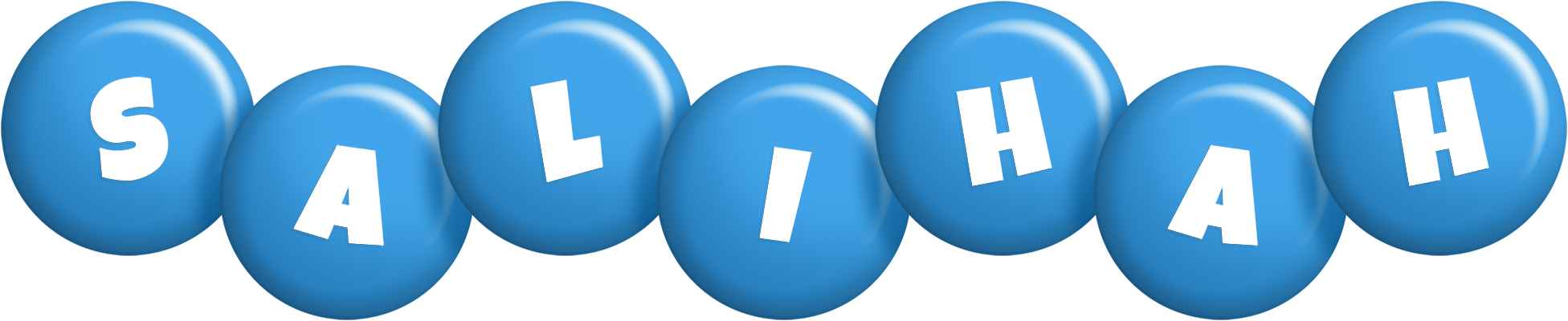 Salihah candy-blue logo