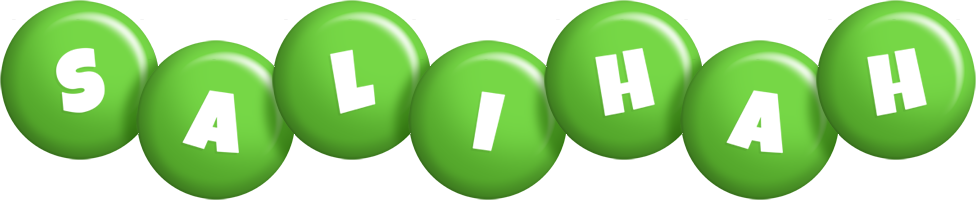 Salihah candy-green logo