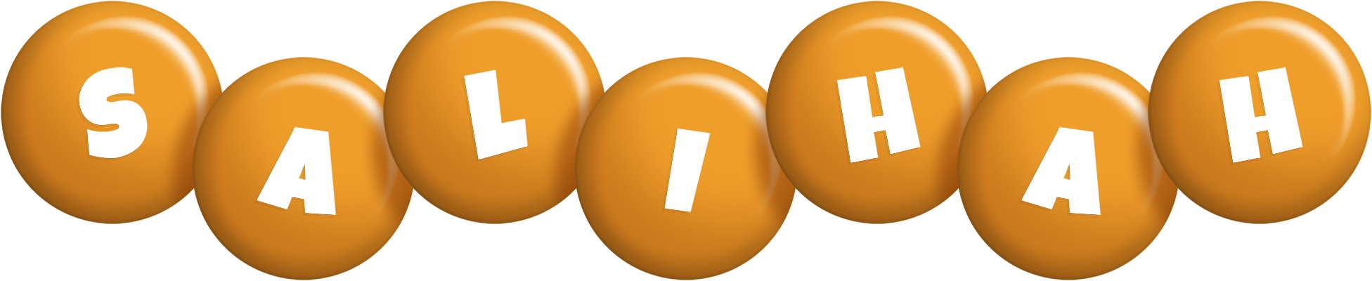 Salihah candy-orange logo