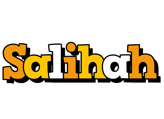 Salihah cartoon logo