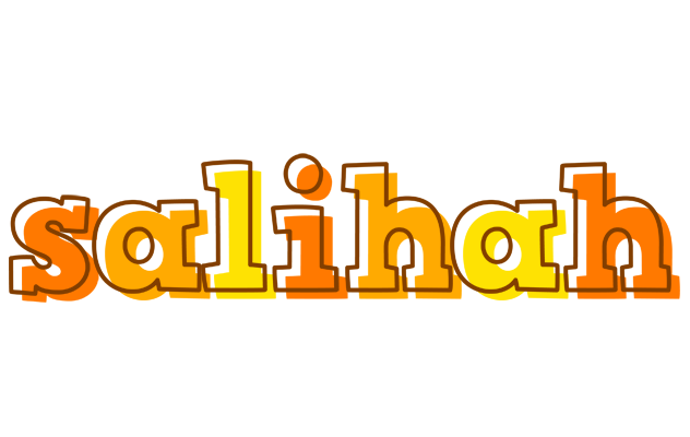 Salihah desert logo