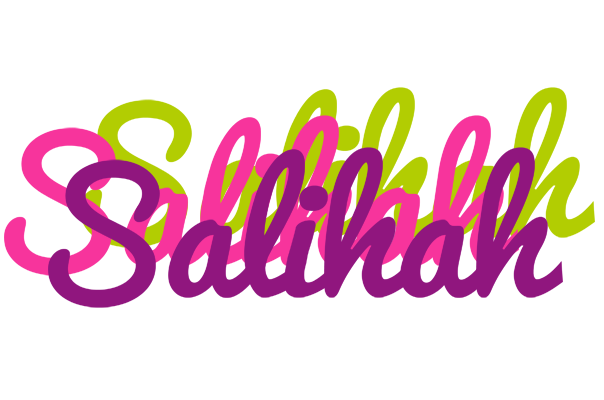Salihah flowers logo