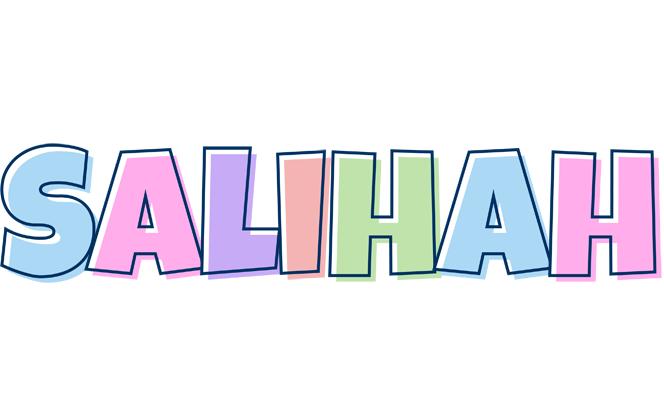Salihah pastel logo