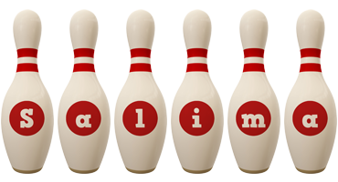 Salima bowling-pin logo