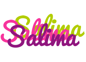 Salima flowers logo