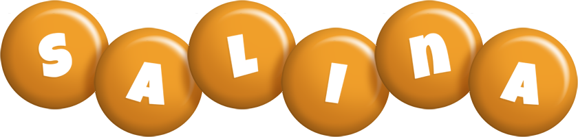 Salina candy-orange logo