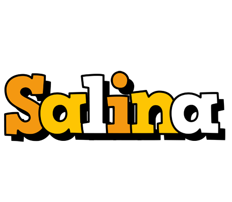 Salina cartoon logo