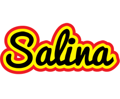 Salina flaming logo