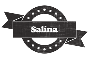 Salina grunge logo