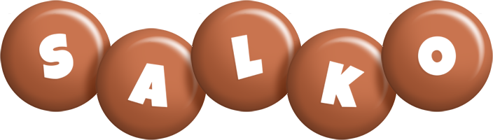 Salko candy-brown logo