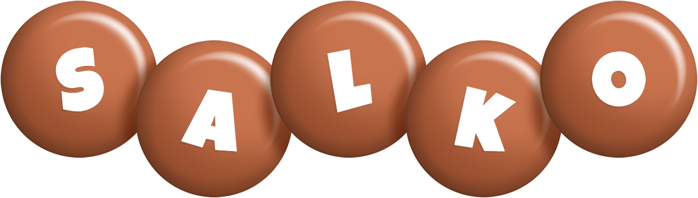 Salko candy-brown logo