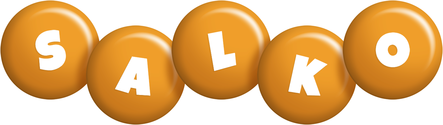 Salko candy-orange logo
