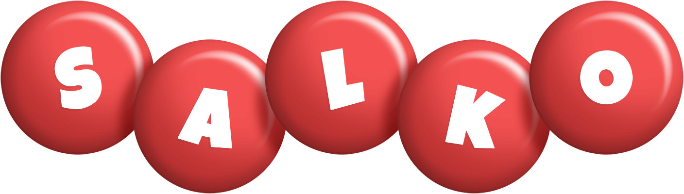 Salko candy-red logo