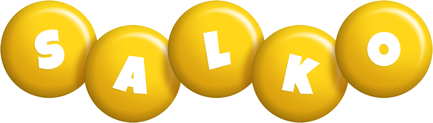 Salko candy-yellow logo