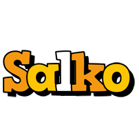 Salko cartoon logo