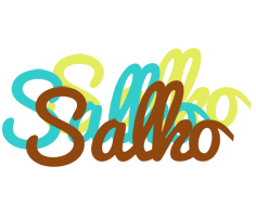 Salko cupcake logo