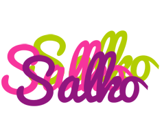 Salko flowers logo