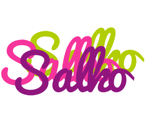 Salko flowers logo