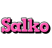 Salko girlish logo