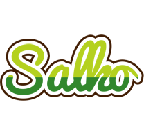 Salko golfing logo