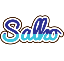 Salko raining logo