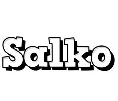 Salko snowing logo