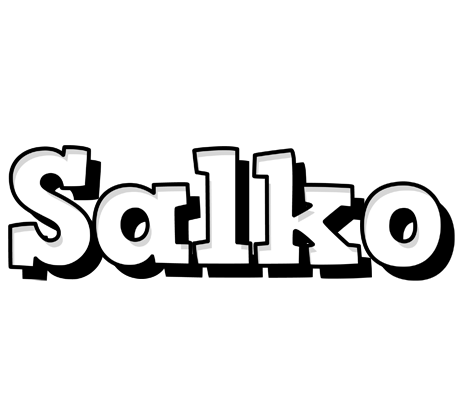 Salko snowing logo