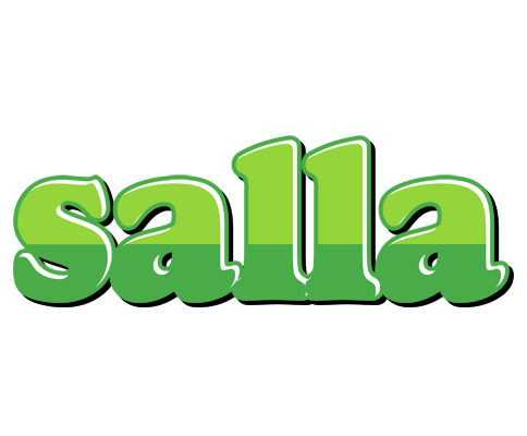 Salla apple logo