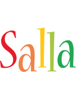 Salla birthday logo