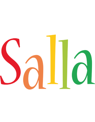 Salla birthday logo