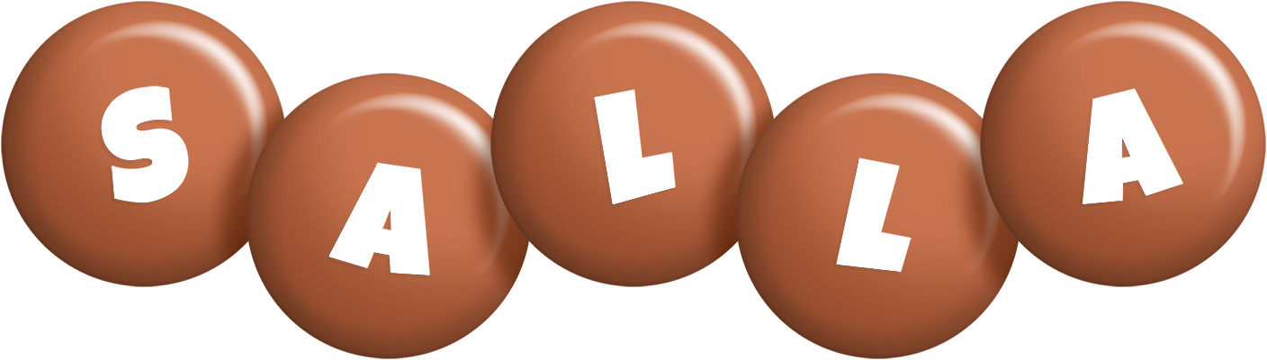 Salla candy-brown logo