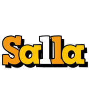 Salla cartoon logo