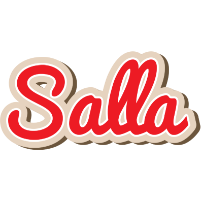 Salla chocolate logo