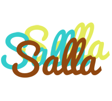 Salla cupcake logo