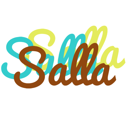 Salla cupcake logo